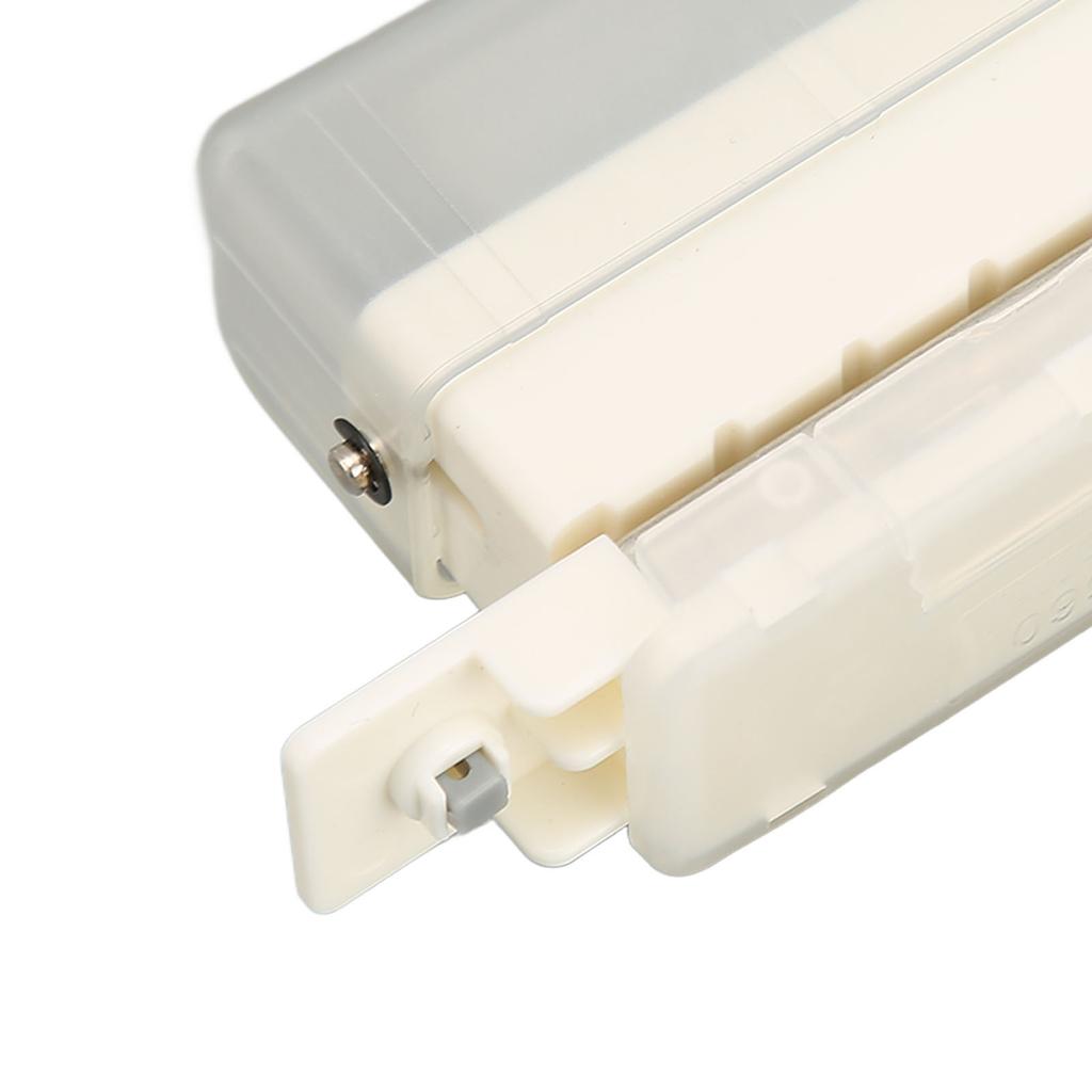 6 Hole Paper Puncher Portable Cute ABS Manual 7mm Punching Depth Desktop Punch Puncher for