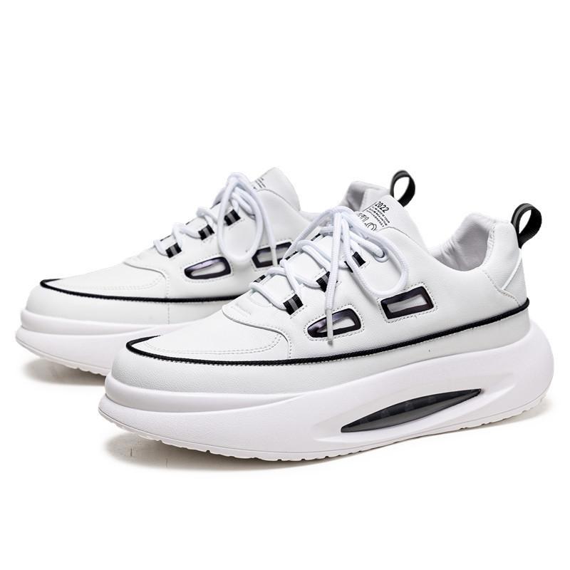 Fashion Chinese Style Men's Shoes Spring Trend Casual Sports Shoes Men's Thick Bottom Forrest Gump Small White Tide Shoes Daddy Shoes