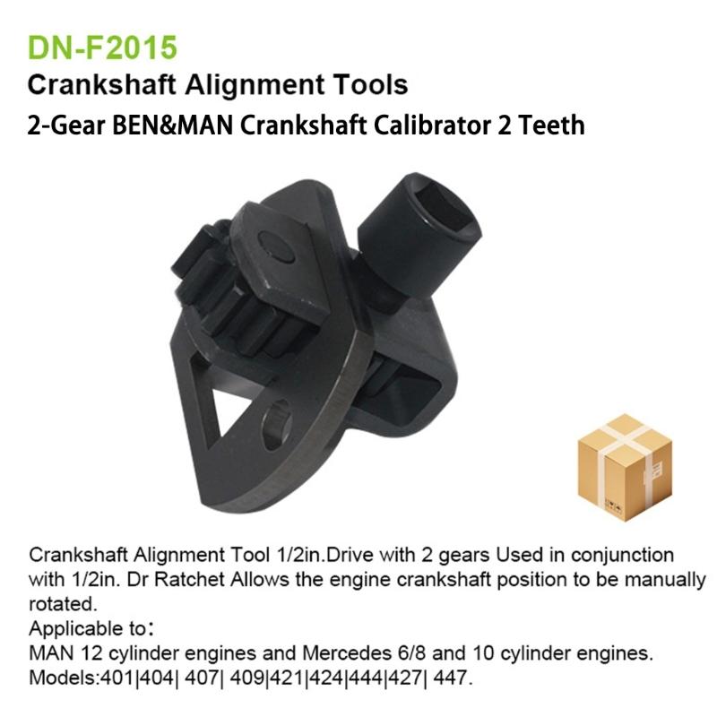 Heavy Duty Engine Barring Tool Compatible for DD13/15/16 & MBE4000/900 Models Alignment Tool W470589046300/J 46392