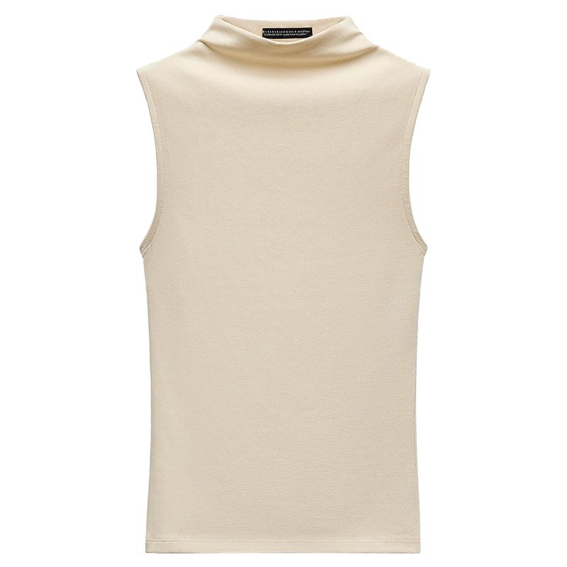 Zaprha2025 Spring/Summer New Arrival Silm Easiest for Match Multi-Color Cotton Blended Tops T-shirt for Women Slim Looking 3641842