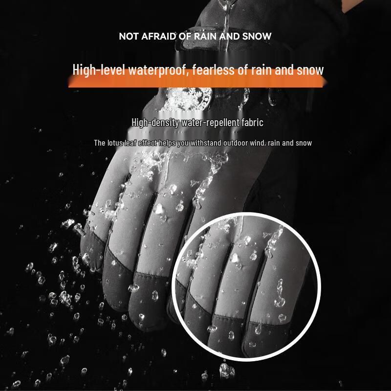 JingJingRS Winter Warm Ski & Cycling Gloves