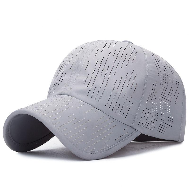 Quick Drying Hat Marathon Outdoor Sports Mountaineering Breathable Mesh Duck Tongue Hat Sunshade Baseball Hat Men and Women
