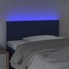 VidaXL LED Headboard Bedroom Furniture Single Bed Accessory Headboard Bed Frame Interior Blue 90x5x78/88 3121320