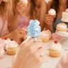 3D Simulation Cake Cake Ring Candle Holder Silk Finish Mini Cake Candle Ring  Birthday Party Decor