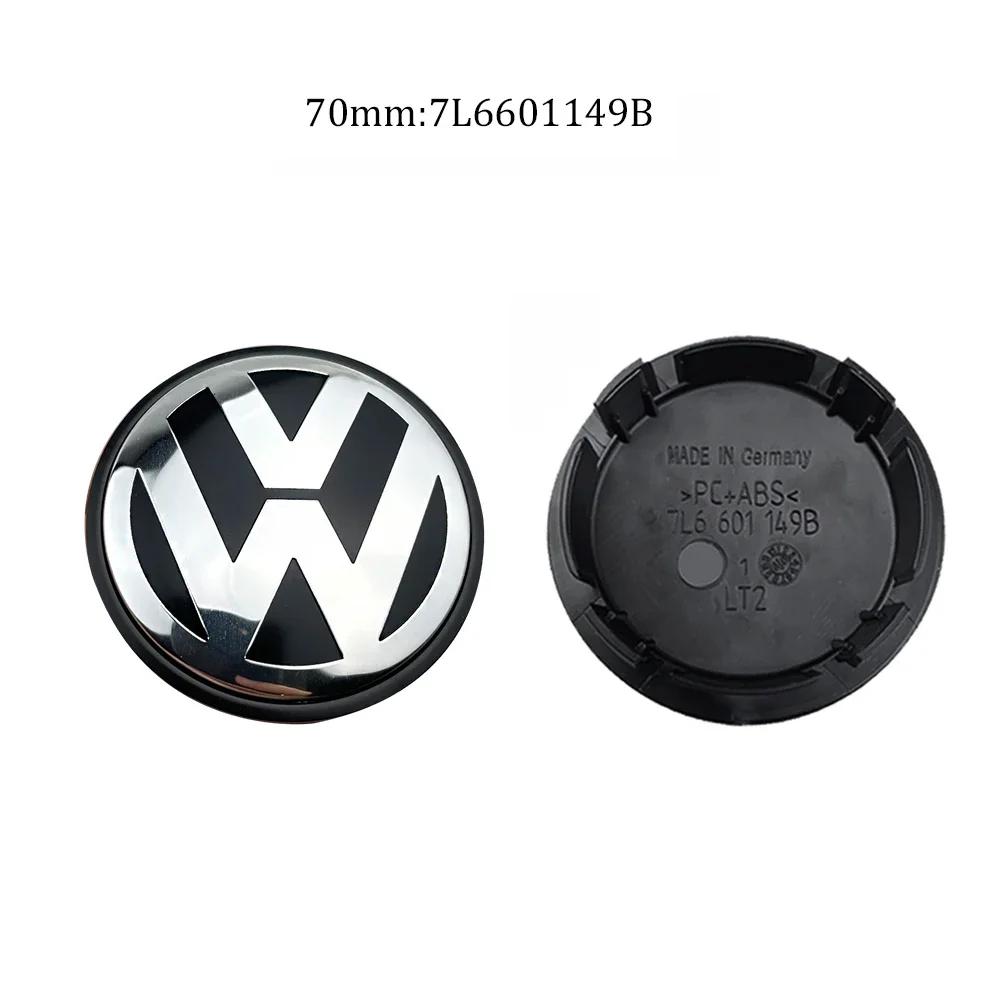 For VOLKSWAGEN VW 4pcs 56mm 65mm 70mm Car Styling Wheel Center Cap Hub Covers Badge Accessories For VW Volkswagen Golf Sharan Pa zq4