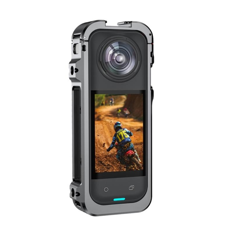 Durability Aluminum Camera Cage Quick Release Metal Frame For X5 Camera Enhances Protections And MultiFunctionality