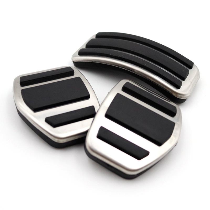 Non-Slip Pedal Covers for Peugeot 2008 - Throttle, Brake, and Rest Area