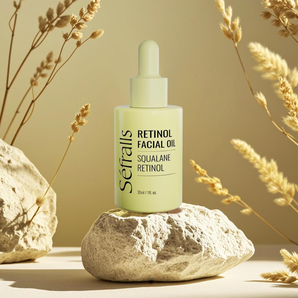 Customizable and Wholesale Retinol Facial Essence Oil 30ml*3 Deep moisturizing  essence oil  tender and smooth Face Skin care Oil