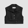 Broadcast Women's Layered Lapel Vest