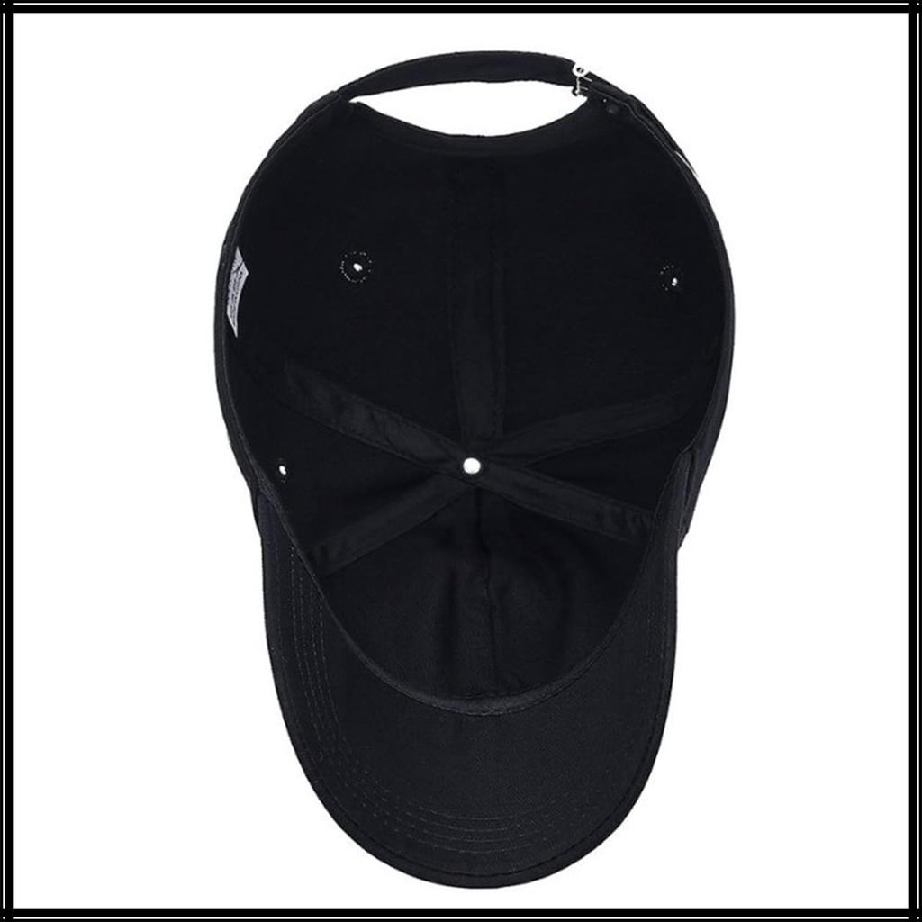 Logo English Letters Cap Hat Outdoor Fishing Golf Women Men CA790 [White Fang] (White)