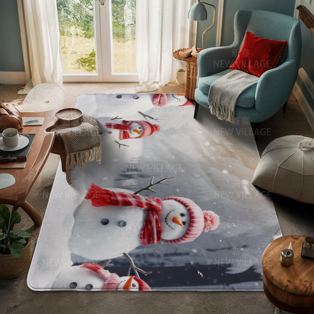 Koberec ke vchodu do domu Rohožka ke dveřím do domu Obývací pokoj Vana Koupelna Protiskluzové koberce s absorpcí vody vana Veselé Vánoce zima
