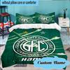 Custom Name Guarani FC Crest Bedding Set 3pcs, Bedding Set Including 1pc Duvet Cover And 2pcs Pillowcases for Bedroom, Dormitory Gift