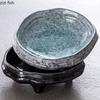 Creative Ceramic High Foot Dinner Plate Dessert Plate Snack Plate Salad Plates Spaghetti Plates Restaurant Specialty Tableware