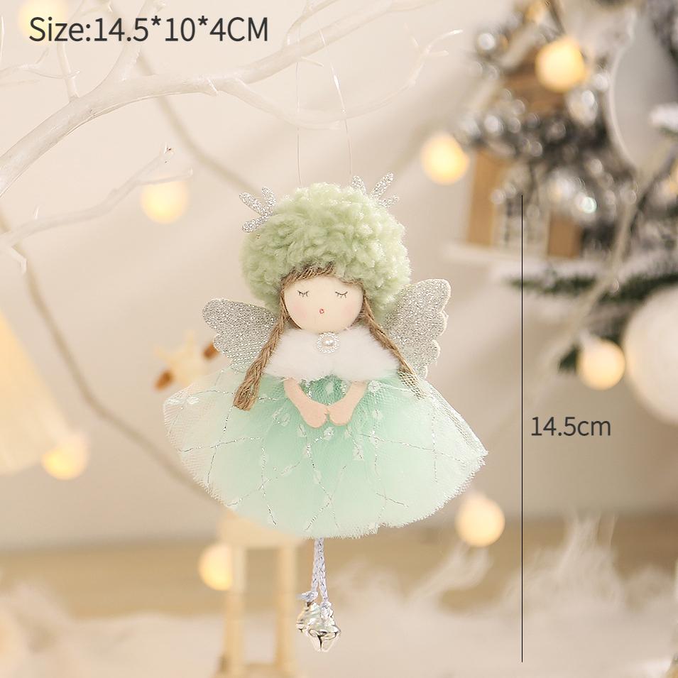 Angel Doll Merry Christmas Ornaments Christmas Decorations for Home Noel Natal Tree Decor Navidad Xmas 2025 New Year 2025 Gifts