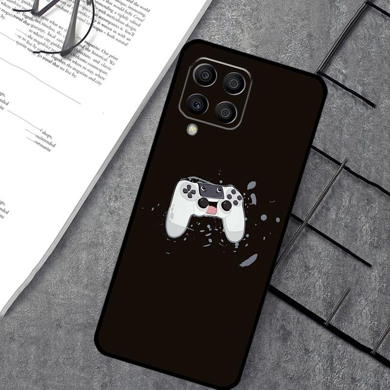 Cool Gaming Controller Case For Samsung Galaxy M15 M11 M12 M13 M14 M06 M16 M36 M56 M31 M53 M32 M52 M35 M55 M34 M54