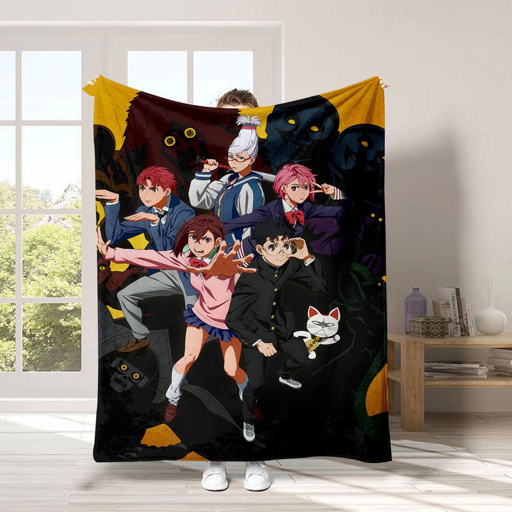 DAN-DA-DAN Blanket Anime Throw Soft Rug Enough Sofa Camping Home Decoration King Size Gift For Fans Warm Fluffy Winter Blanket