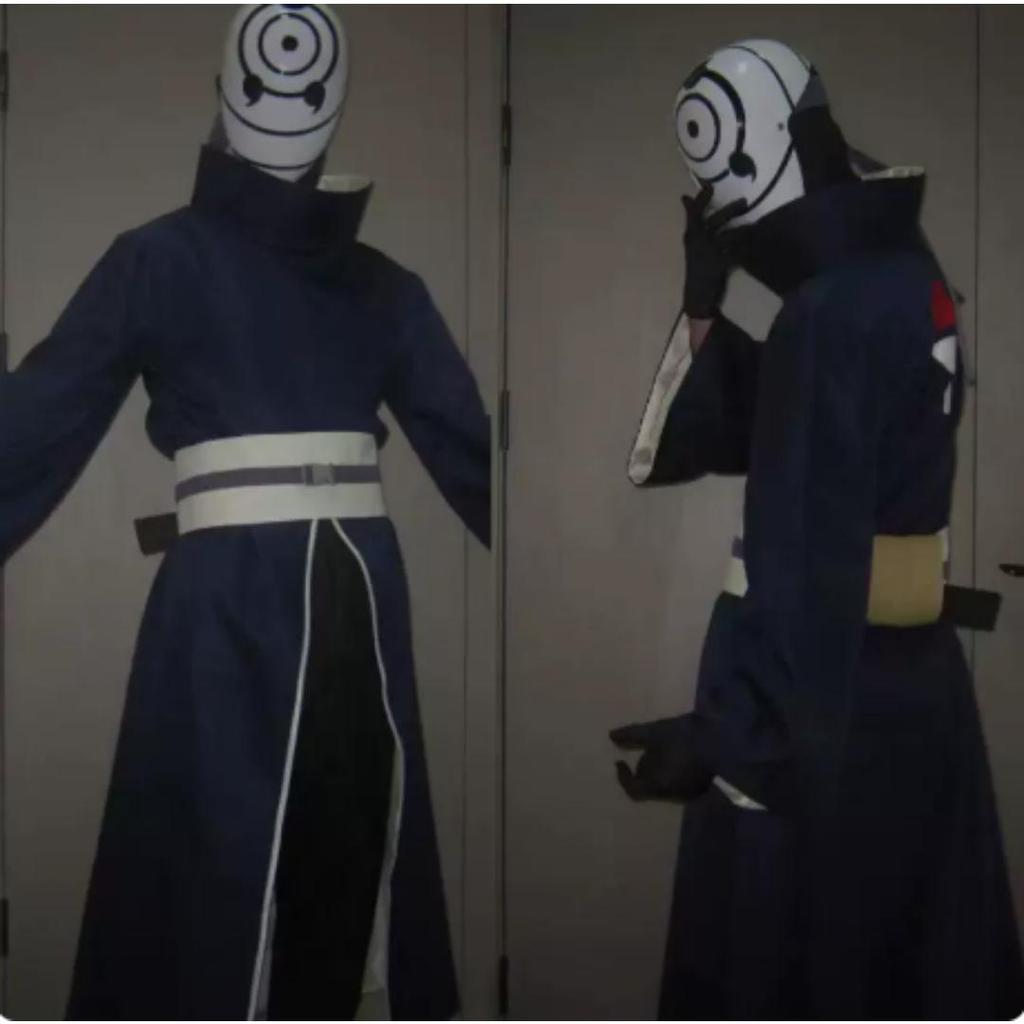 Uchiha Obito Anime Cosplay Kostiumy Halloween Kostiumy Dla Kobiet Mężczyzn Japońskie Szaty Kimono Festiwal Występów