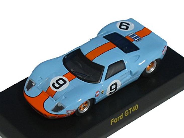 

Kyosho США Коллекция мини-машин спортивных автомобилей 2 Ford 1/64 GT40#9