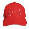 sum of all natural numbers calculus and math Baseball Cap fishing caps Unisex Kids Hat fishing hat Cosplay Unisex Caps Womens