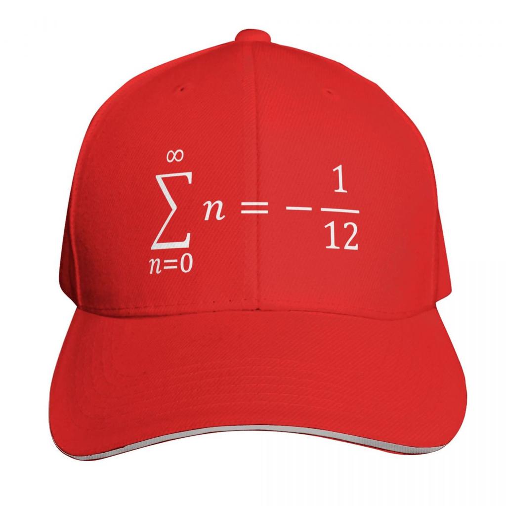 sum of all natural numbers calculus and math Baseball Cap fishing caps Unisex Kids Hat fishing hat Cosplay Unisex Caps Womens