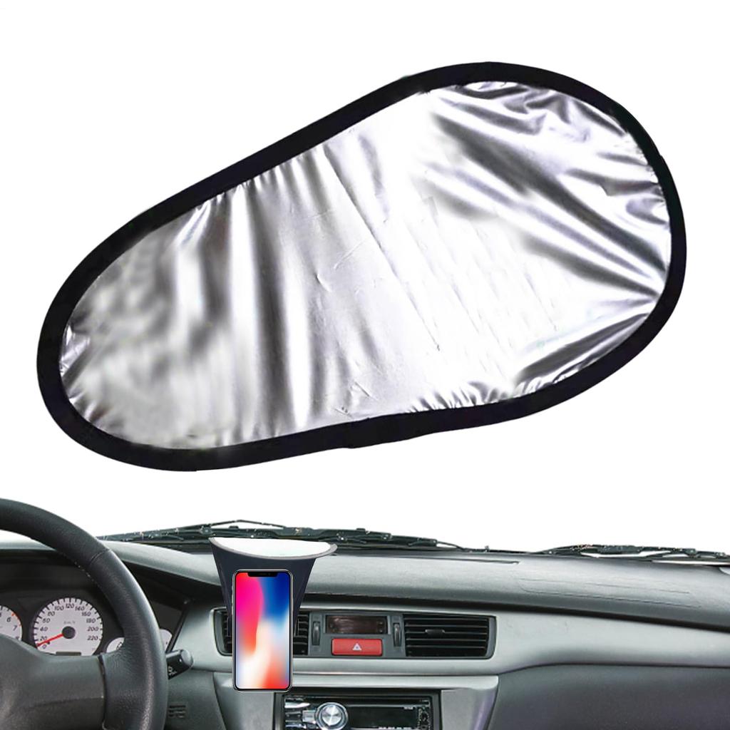 Tkrepbarnd Smartphone Holder Sun Shade Cover, Car Sunshade, Maho Sanshade, Silver Insulation Layer, Cell