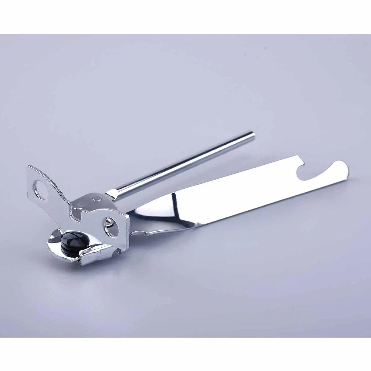 

1 шт. высококачественный консервный нож из нержавеющей стали, отличный инструмент для кемпинга, пикников, путешествий и домашней кухни для открывания крышек банок/консервных банок