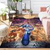 1Pc Megaman Ultimate Battle Rug, Office Carpet Indoor Outdoor Doormat, Non-Slip Soft, Living Room, Christmas Halloween Gift M929394