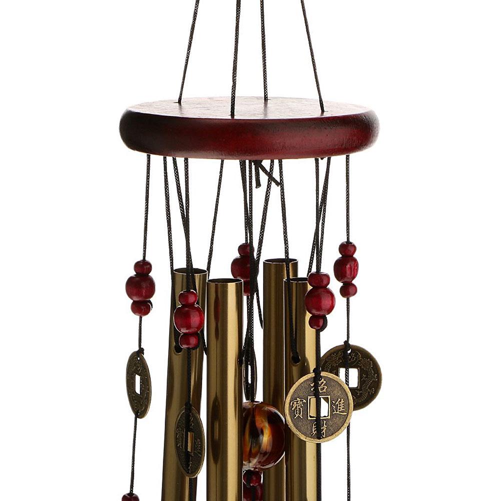 5 Bells Chime Hanging Home Decor Garden Windchime Sweet Church Bells Hanging Sound Rust Proof Decoration