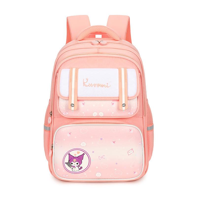 Adorable Lightweight Nylon School Backpack With Cartoon Design For Girls And Boys