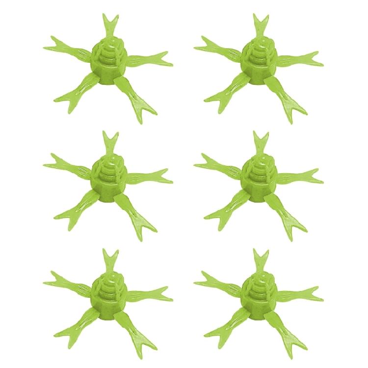 6Pcs Soft Swimming Lures Slow Floating Lures Baits Artificial Fishing Lures Simulation Jellyfish Soft Swimming Lures Set