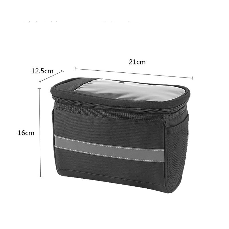 Geantă Frontală Izolată Cooler Bicicletă Suport Telefon Ciclism Geantă Ghidon Accesorii Bicicletă MTB Șosea