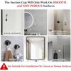 2pcs Suction Cup Hook Silver/Black Stainless Steel No Need To Punch Towel Holder Coat Bath Robe Hook For Kitchen Bathroom Toilet