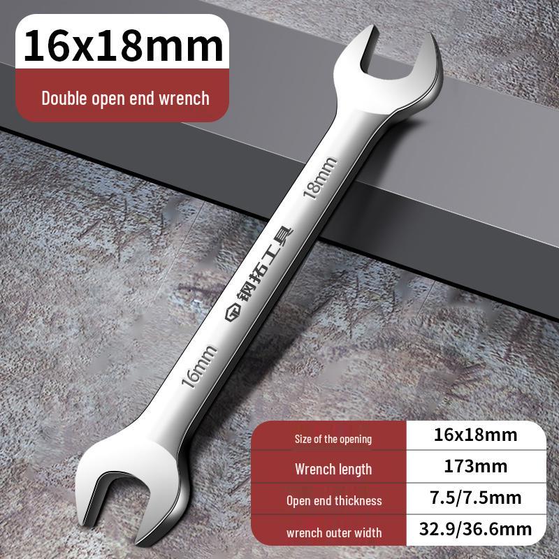 Dwustronny Zestaw Kluczy Otwartych - Małe Klucze Widełkowe Dwustronne Narzędzia Sprzętowe