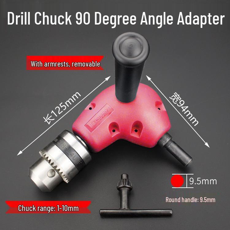 90° Hochdrehmoment Flexwellen-Adapter für Bohrmaschine & Schraubendreher