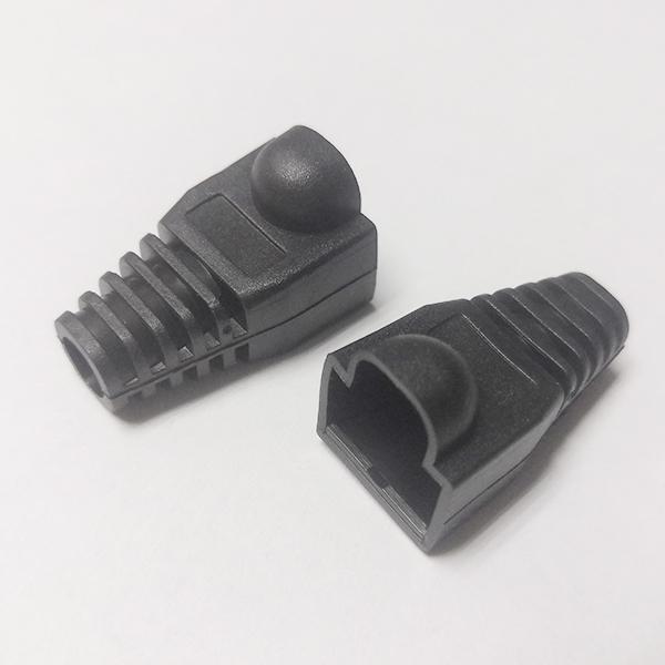 RJ45 CAT6 CAT5e Adapter Cap Ethernet Network Cable Connector Plugs RJ45 Caps Cat 5 protective Sleeve Multicolour 50 100pcs/lot