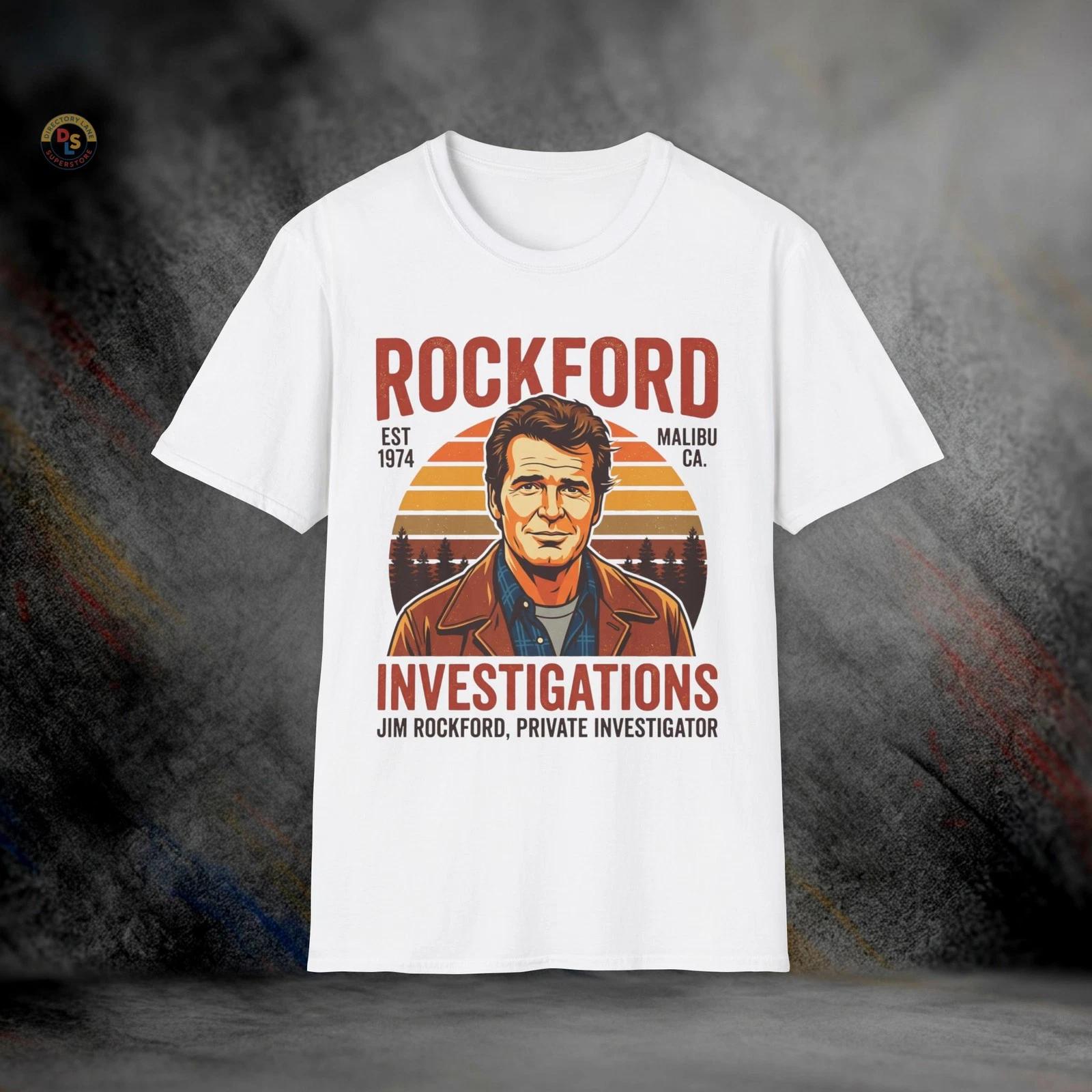 Rockford Investigations T-Shirt | Softstyle Tee XXL