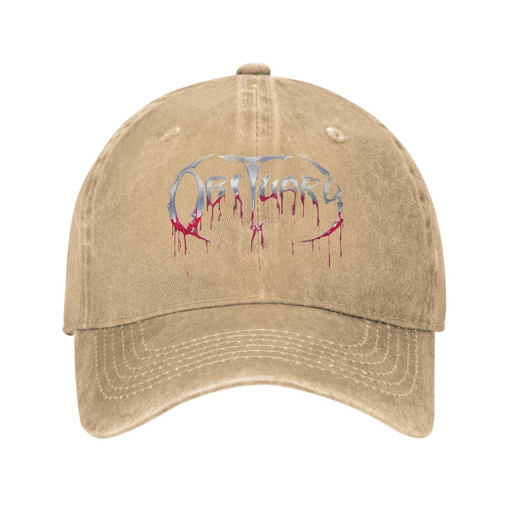 Unisex Obituary rock metal band  Cap Wear Baseball Cap Fashion  Trucker Hat Adjustable