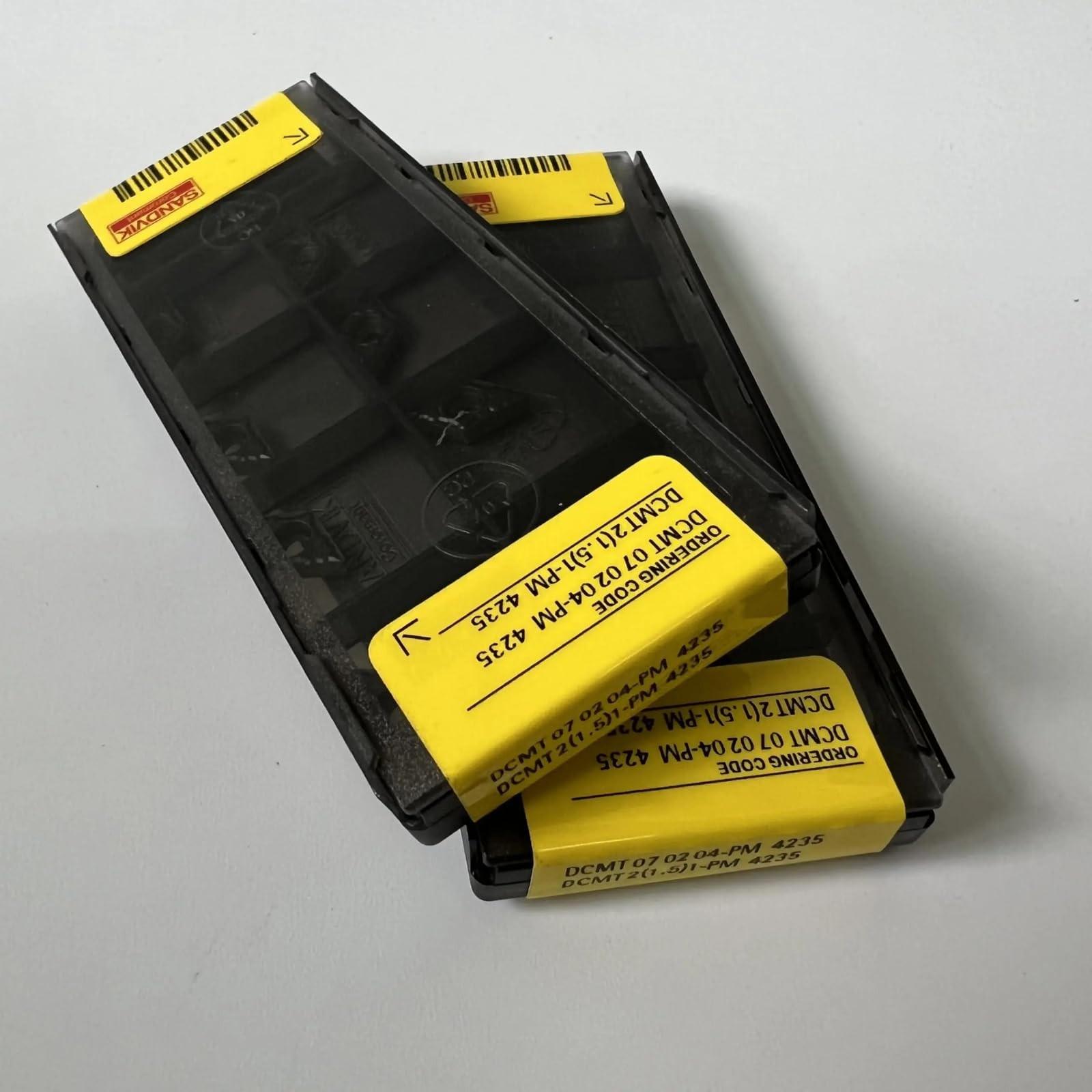 

Original Sandvik / DCMT070204-PM 4235 /Carbide CNC Blade 10 PCS