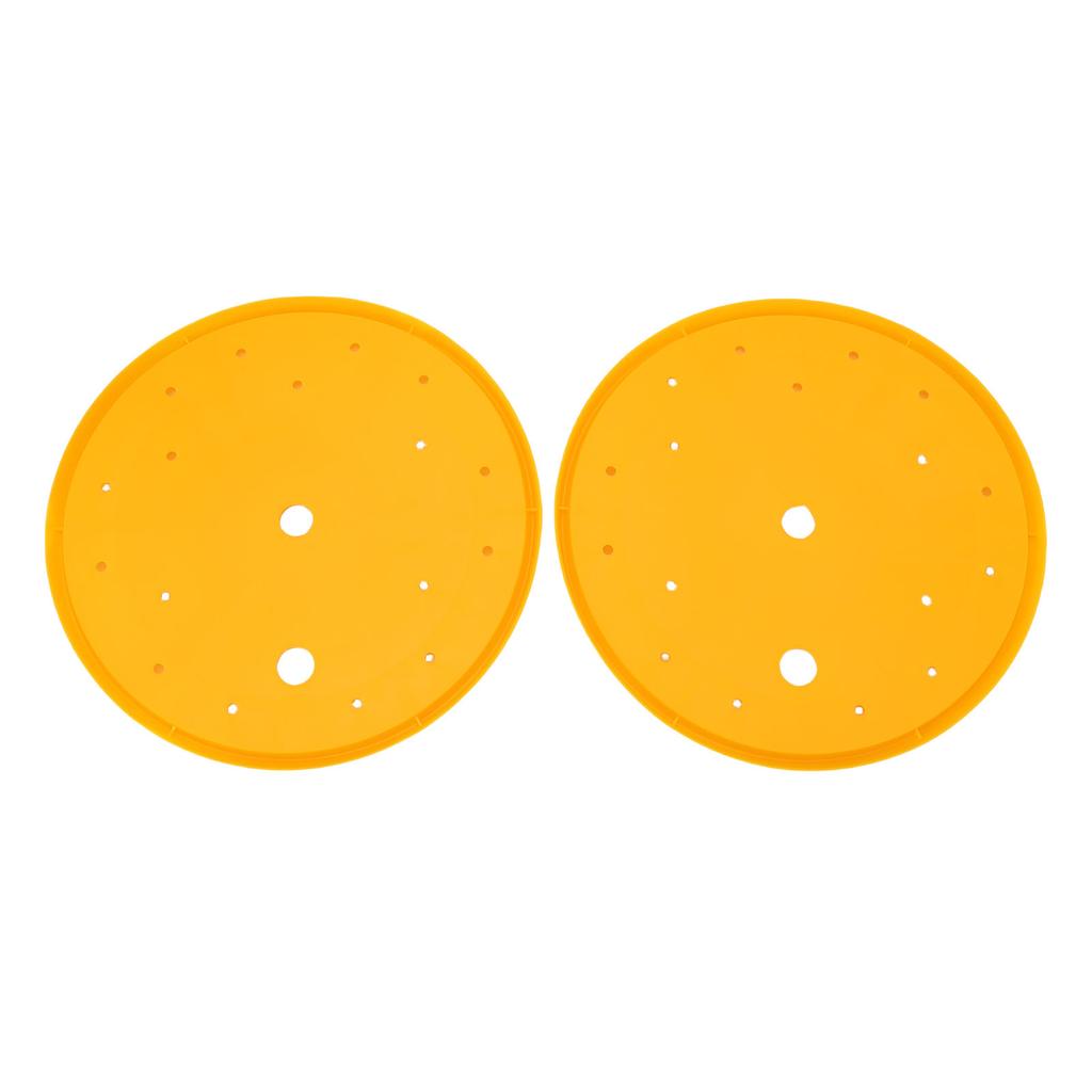 2Pcs Round Planter Insert PP Reusable Removable Plant Pot Insert with Drainage Holes for Indoor Outdoor Use