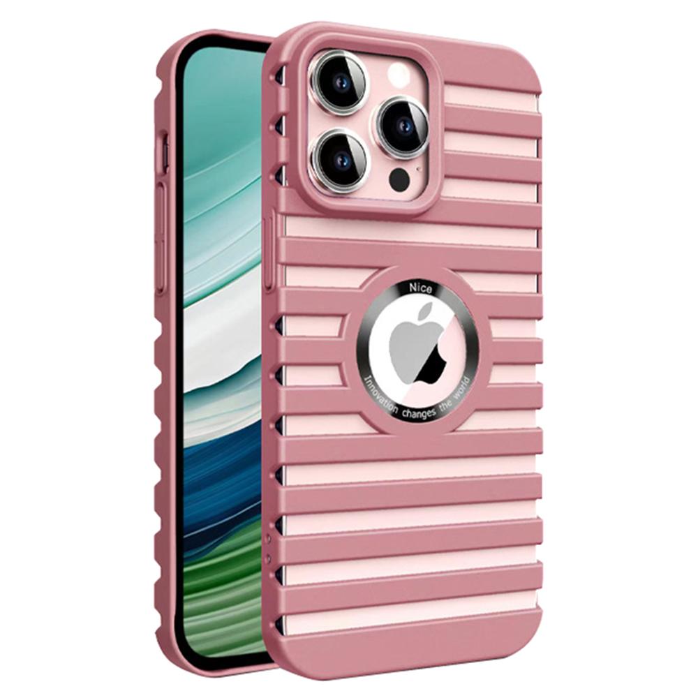 

For iPhone 16 Pro Max Case Compatible with Magsafe Heat Dissipation Drop-Proof PC Phone Cover Pink