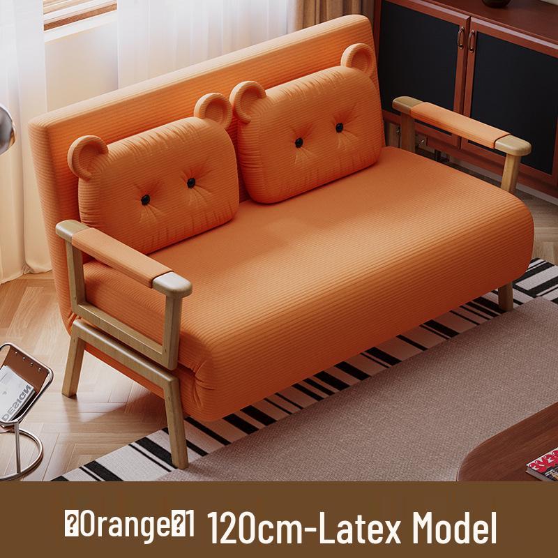 Creative Foldable Sofa Bed - Space-Saving, Thickened, and Comfortable for One Person
