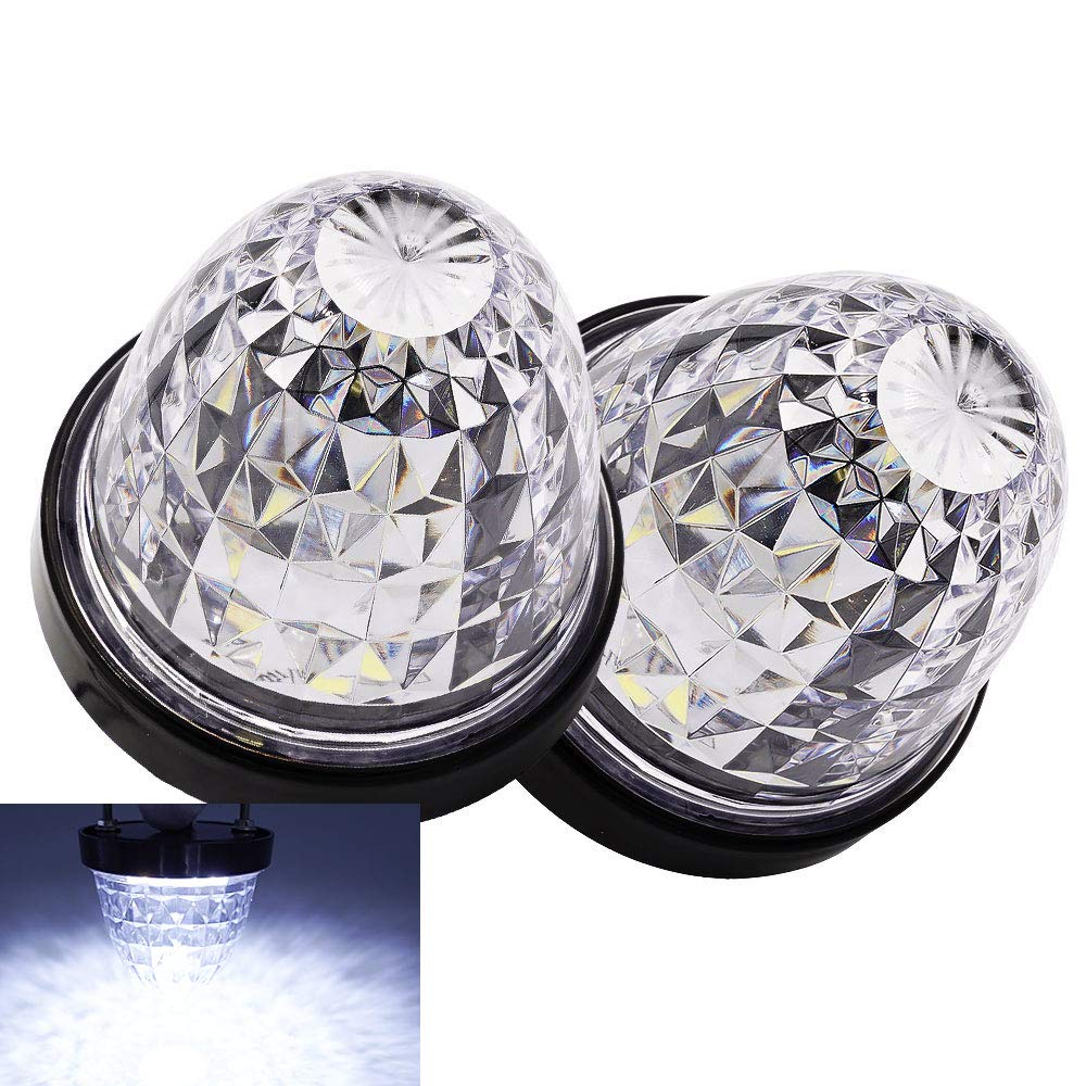 

Pikakyu 24V Светодиодный боковой габаритный фонарь, совместимый с грузовиком, белый, пыле- и водонепроницаемый IP67, высокая яркость, SMD 16 штук, комплект из 2 штук 70009