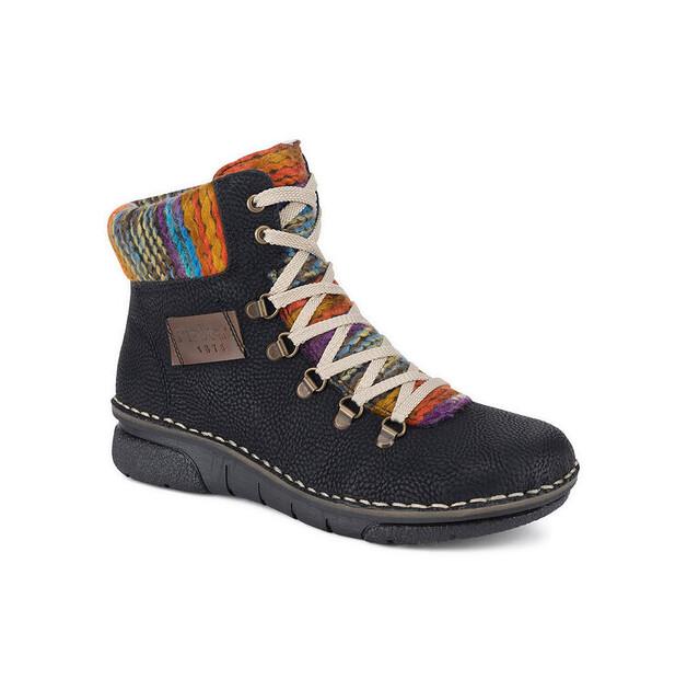 Ботильоны Rieker 73343-00, черные