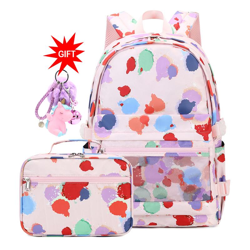 Fashion School Backpack For Girls Large School Bags For Girls Kid Waterproof Kawaii Female Backpack For Primary School Children