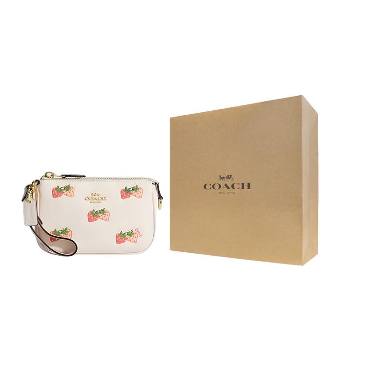 New COACH Women's Nolita 15 Strawberry Pattern Handbag CB608-IMCAH