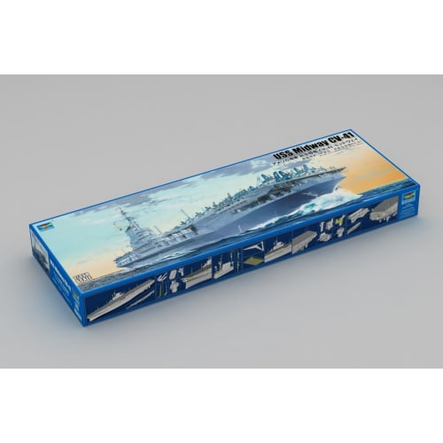 Trumpeter 1/350 Scale USS CV-41 Midway Aircraft Carrier Plastic Model Kit 05634