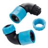 2Pcs Elbow Quick Connectors For Garden Irrigation & Car Wash 1/2(12.5mm) Hose Garden Soft Water Pipe Joint Tools