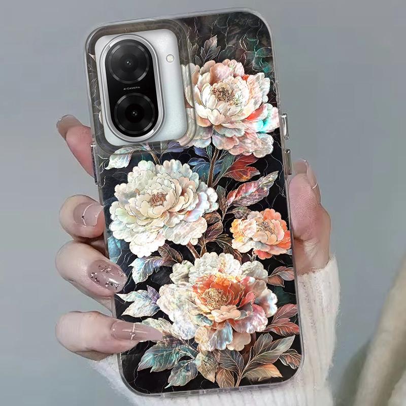 Luxury Flower Girls Women Phone Case For Xiaomi Redmi Note 14 Pro 14C 13C 10 9A 9C 13 12 11 10S 9 8 Plus A5 A4 A3 A2 A1 Cover