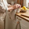4PCS Metal Clamp Cotton Loop Bathroom Towel Clip Woven Rope Hand Towel Hook Clothes Hanger  Kitchen