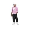 Nike Club Logo Fleece Crewneck Mystery Flamingo Red Kids tops IB2553-646